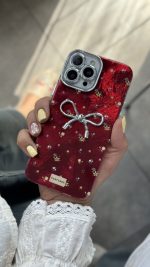 قاب موبایل ( آیفون ) پاپیون چریبو گل رز - Image 2