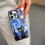 قاب موبایل گربه ونگوگ