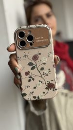 قاب موبایل آیفون گل رز لاو - Image 2