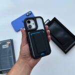 قاب موبایل آیفون لاکچری کیف پول مگنتی