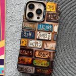 قاب موبایل پلاک های ماشین