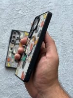 قاب موبایل گربه های رنگی همراه مگسیف - Image 2