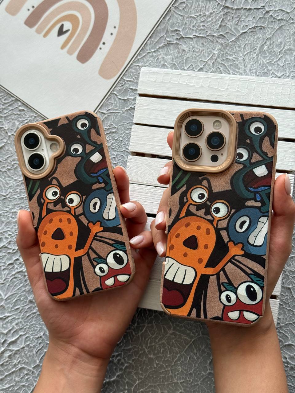 IMG_8395 قاب موبایل پلنگتون های احمق ورژن ۲ - Image 1