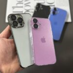 قاب موبایل الكتروپليتينگ شاين دار با محافظ لنز