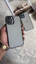 قاب موبایل آیفون پشت مات دور رنگی ( 2002 ) - Image 3