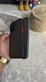 قاب موبایل آیفون پشت مات دور رنگی ( 2002 ) - Image 4