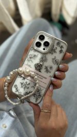 قاب موبایل آیفون گل فلاورز سان لایت + بندست - Image 3