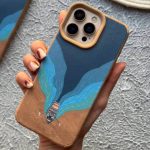 قاب موبایل مخملی قایق