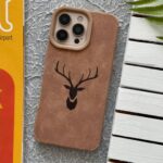 قاب موبایل مخملی شاخ گوزن