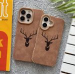 قاب موبایل مخملی شاخ گوزن - Image 2