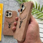 قاب موبایل مخملی شاخ گوزن - Image 3