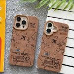 قاب موبایل مخملی پرواز هواپیما - Image 2