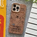 قاب موبایل مخملی پرواز هواپیما