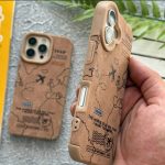 قاب موبایل مخملی پرواز هواپیما - Image 3