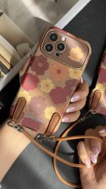 قاب موبایل آیفون قاب گل وینتیج فلاور بندی - Image 2