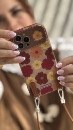 قاب موبایل آیفون قاب گل وینتیج فلاور بندی - Image 4