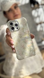 قاب موبایل آیفون باغ ژاپنی صدفی انگلیش هوم - Image 3