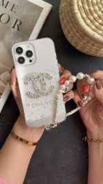 قاب موبایل آیفون کوکوشنل ایتالیانو + بندست مروارید