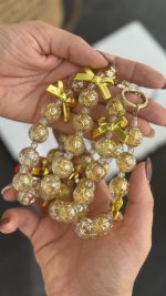 بند و آویز شامپاینی پاپیون - Image 2