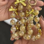 بند و آویز شامپاینی پاپیون