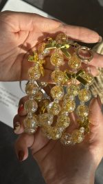 بند و آویز شامپاینی پاپیون - Image 4