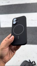 قاب موبایل سیلیکونی مگ سیف پک دار