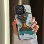 قاب موبایل آیفون کوه آتشفشان