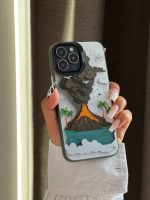 قاب موبایل آیفون کوه آتشفشان