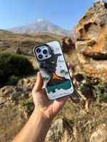 قاب موبایل آیفون کوه آتشفشان - Image 2