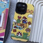 قاب موبایل کبریتی ماریو زرد - Image 3