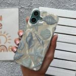 قاب موبایل صدفی صدف سفید