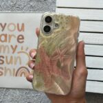 قاب موبایل صدفی صدف صورتی