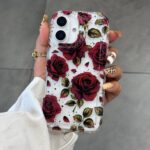 قاب موبایل گل رز زیبا