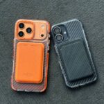 قاب موبایل طرح کربن مگسیف دار