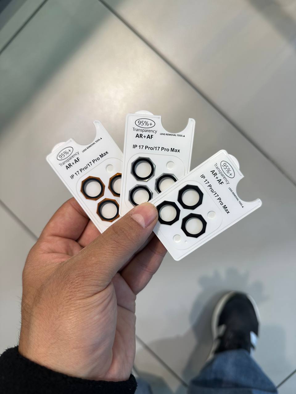 IMG_0243 محافظ لنز هشت ضلعی رنگی - Image 1