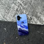 قاب موبایل آیفون نورث فیس برفی