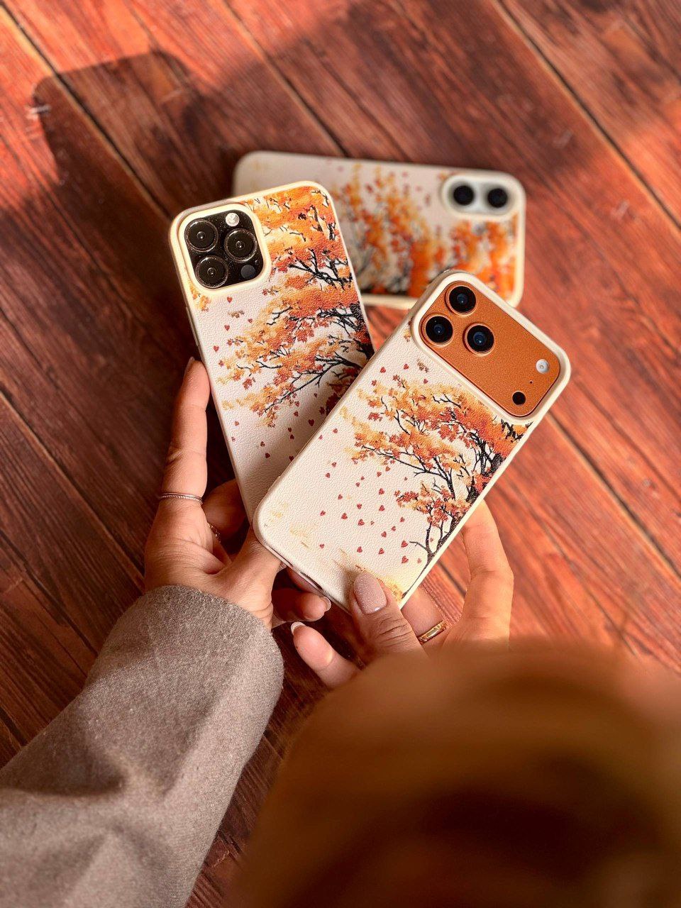 IMG_1417 قاب موبایل آیفون پینترستی درخت پائیزی - Image 1