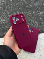 قاب موبایل آیفون سیلیکونی اورجینال پاک کنی چری - Image 8
