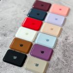 قاب موبایل آیفون سیلیکون مگسیف استنددار آبی - Image 6