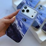 قاب موبایل آیفون نورث فیس برفی  north face - Image 3