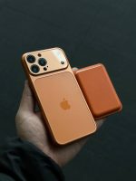 قاب موبایل طرح آیفون 17 نارنجی