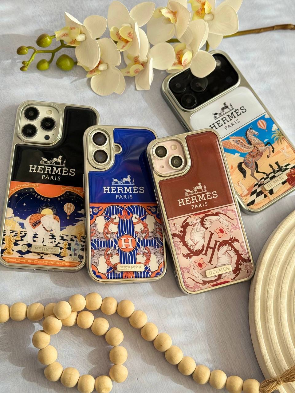 IMG_2970 قاب موبایل Thierry hermes با پک - Image 1
