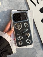 قاب موبایل سنجاق برجسته - Image 2