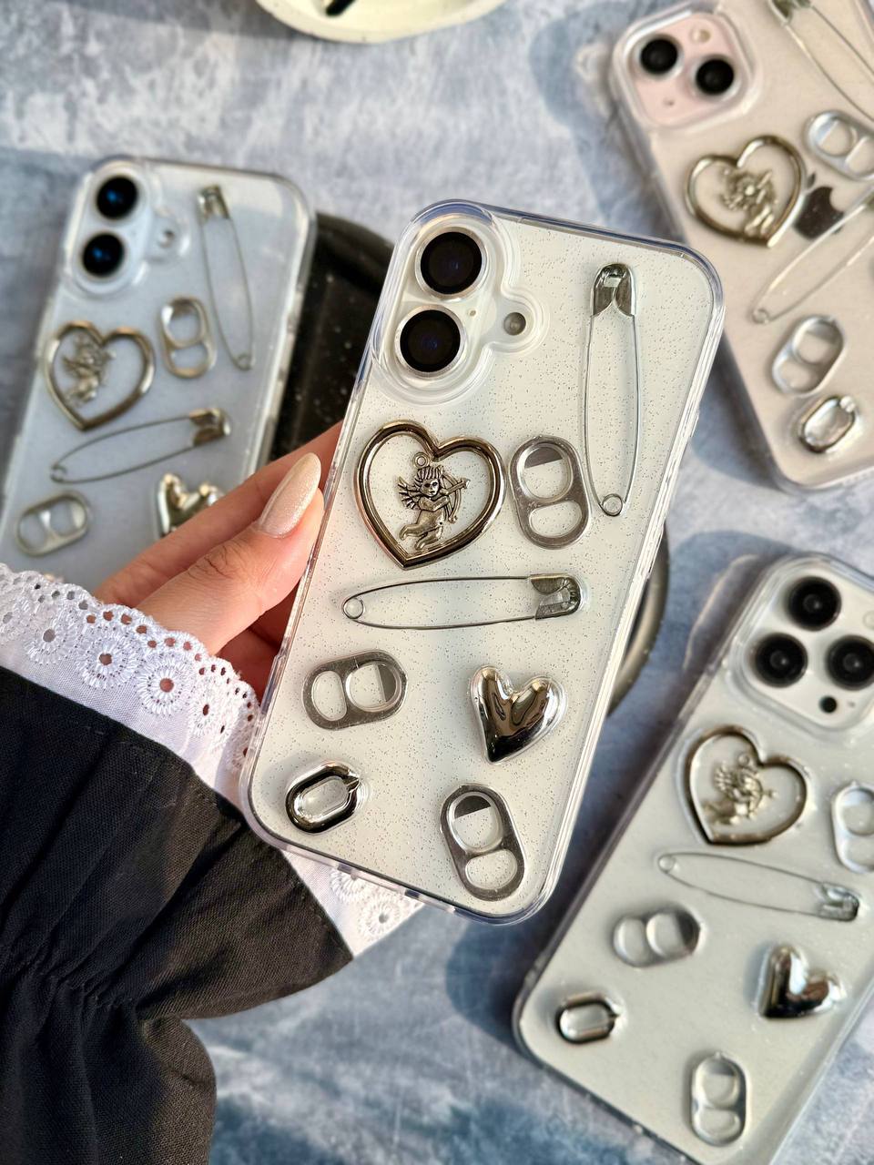 IMG_3007 قاب موبایل سنجاق برجسته - Image 1