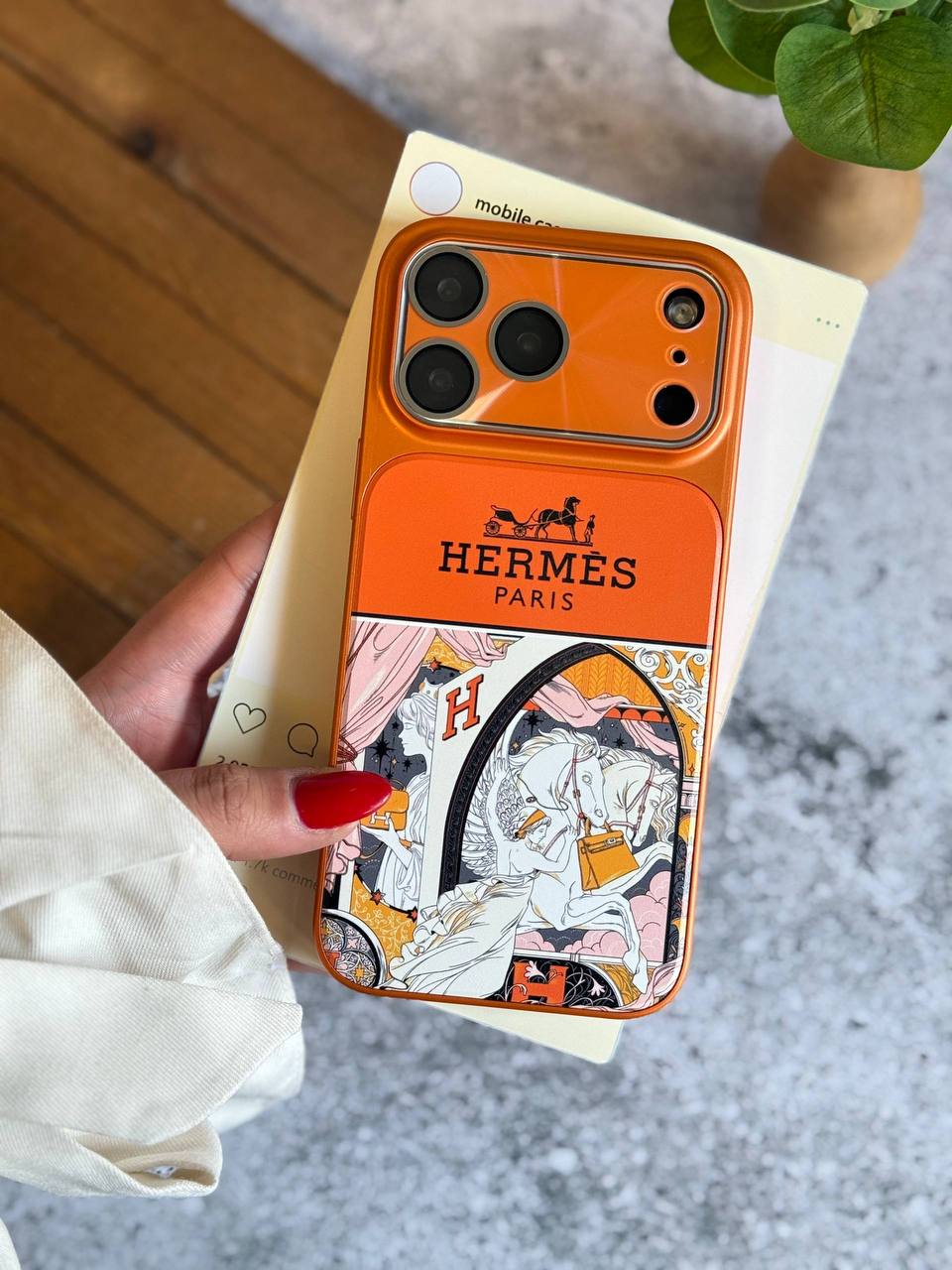 IMG_3023 قاب موبایل Hermes lenz - Image 1