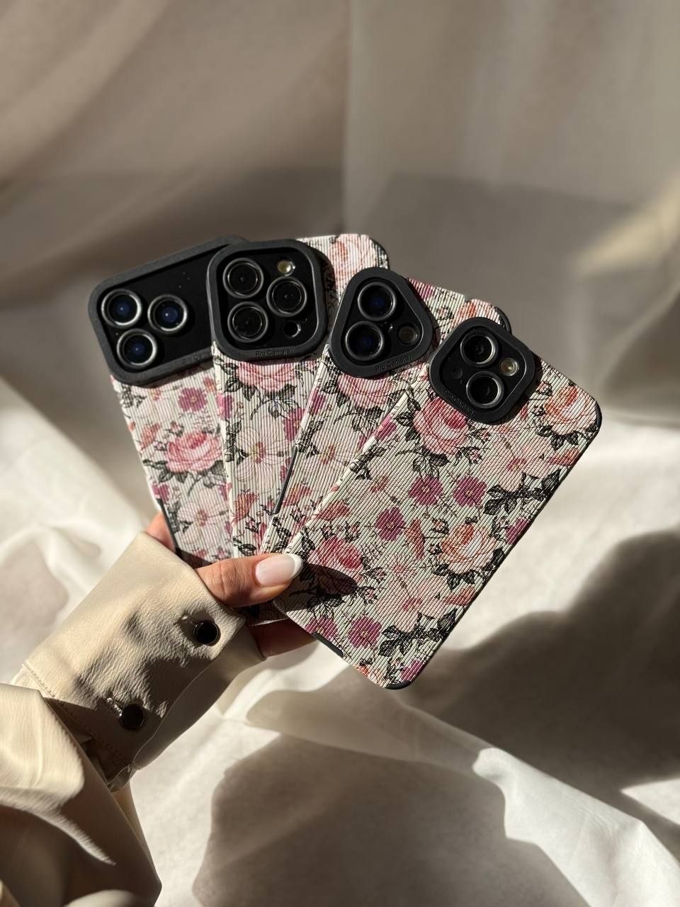 IMG_3275 قاب موبایل گل گلی کبریتی - Image 1