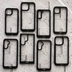 قاب موبایل پشت شفاف دور مشکی لنزبرجسته اسپیگن - Image 8