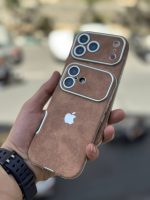 قاب آیفون موکا مخملی‌ پینترستی - Image 3