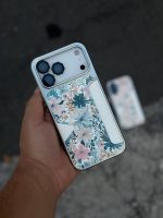 قاب آیفون گلهای پینترستی چرمی - Image 2