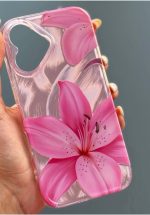 قاب آیفون لیلیوم صورتی - Image 5